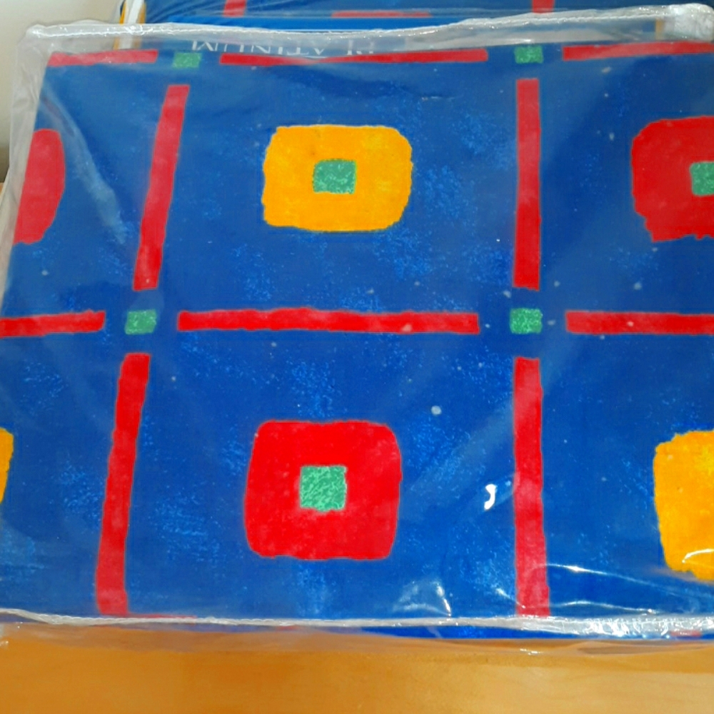 Futon cover with design